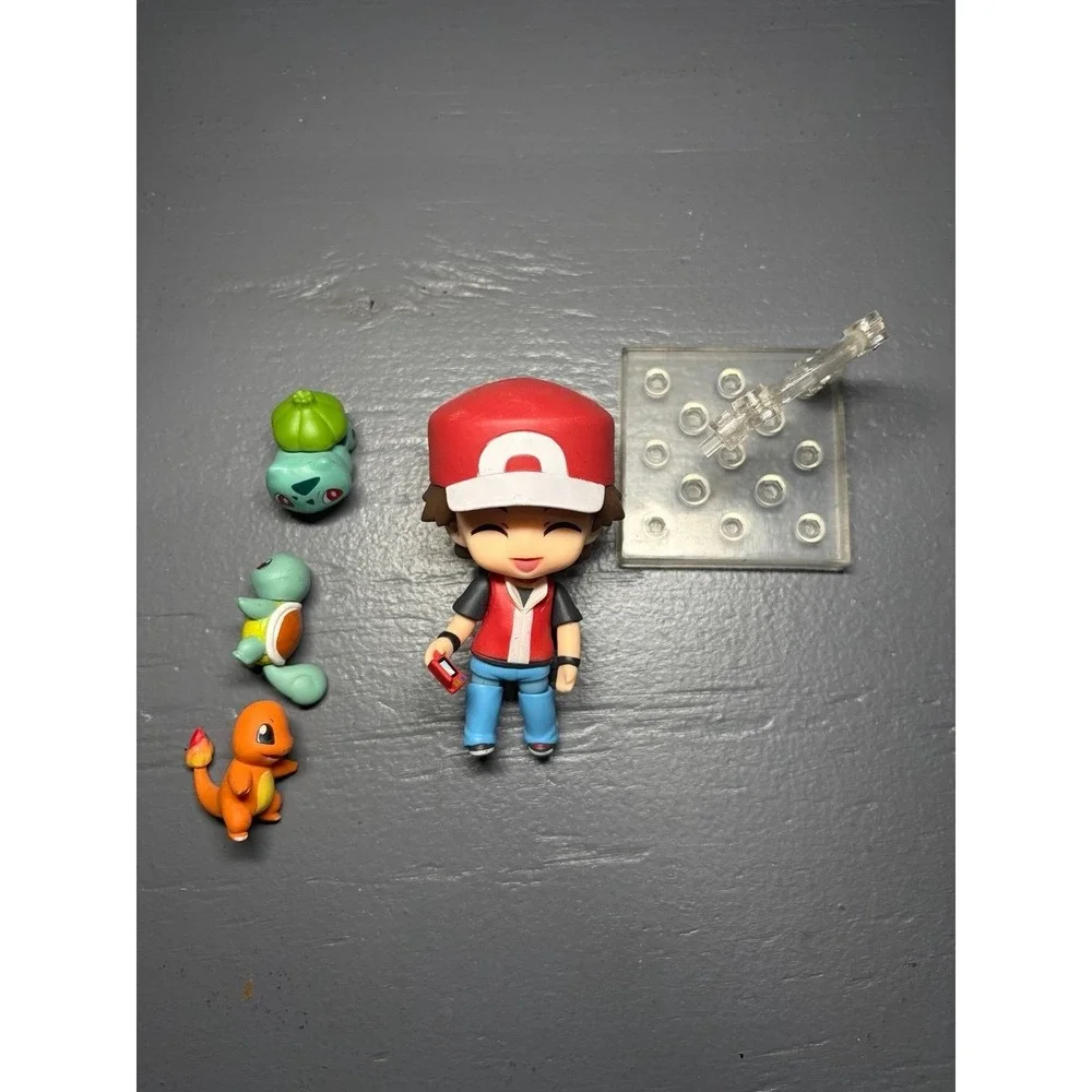 Good Smile - Nendoroid - Pokemon Red Trainer w/Charmander, Squirtle, Bulbasaur